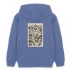 Urban Tattoo Designs Organic Hoodie – Kids - Blau