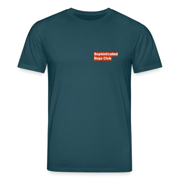ID Organic T-Shirt – Men - Dunkles Petrol