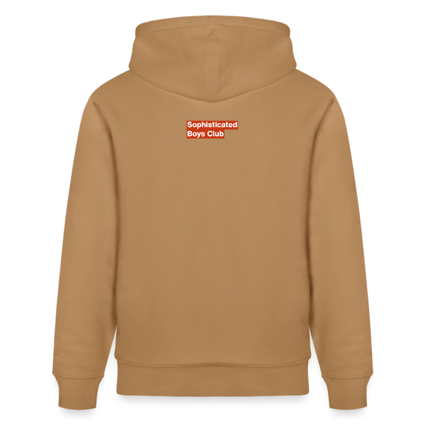 Sophisticated Boys Club Organic Hoodie – Men - Karamell 