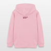 Red Embroidery Organic Hoodie – Teen - Hellrosa