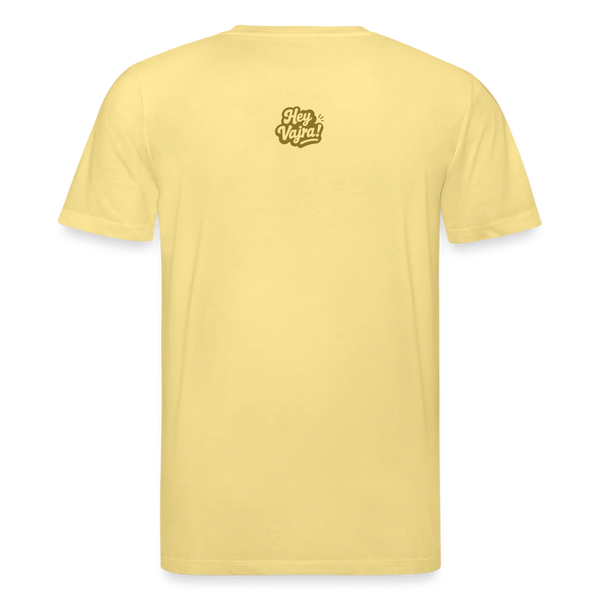 Hey Vajra Gold Organic T-Shirt – Men - Gelb Viva 