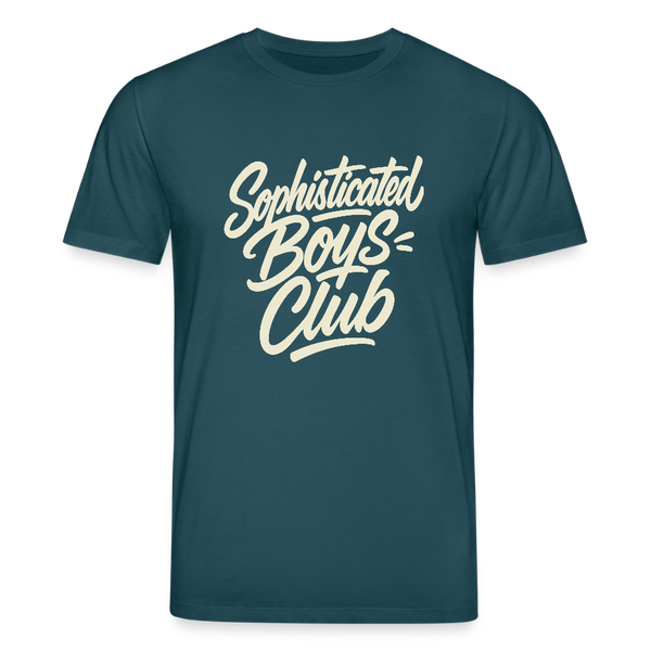 Sophisticated Boys Club Organic T-Shirt – Men - Dunkles Petrol