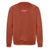 Basic Organic Sweatshirt – Men - Terrakotta