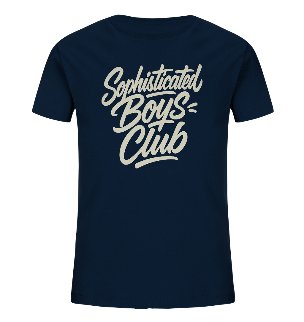 Sophisticated Boys Club - Kids Organic Shirt