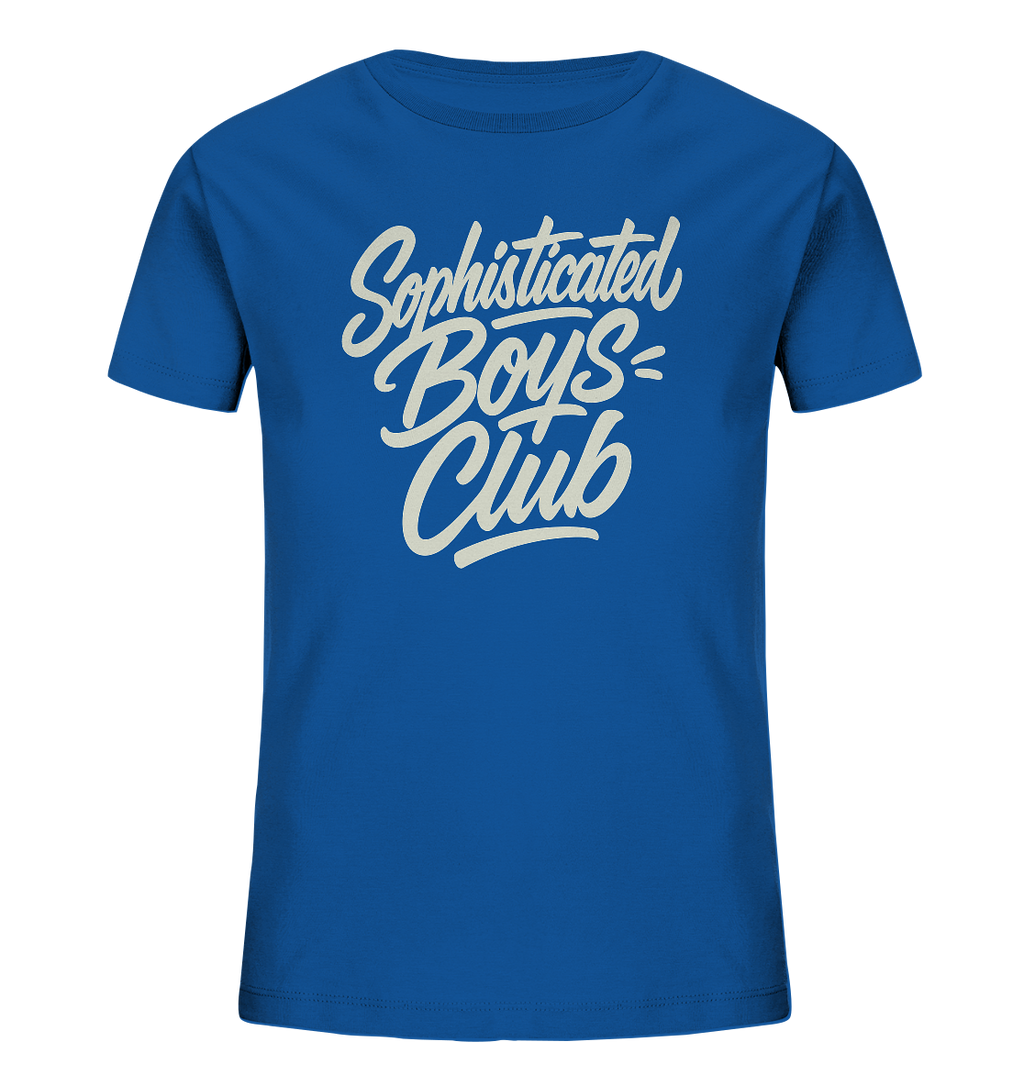 Sophisticated Boys Club - Kids Organic Shirt