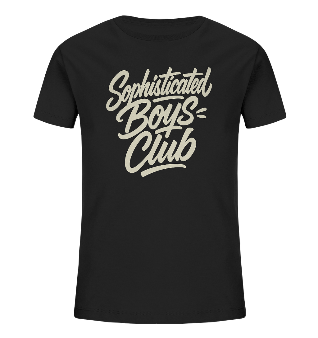 Sophisticated Boys Club - Kids Organic Shirt