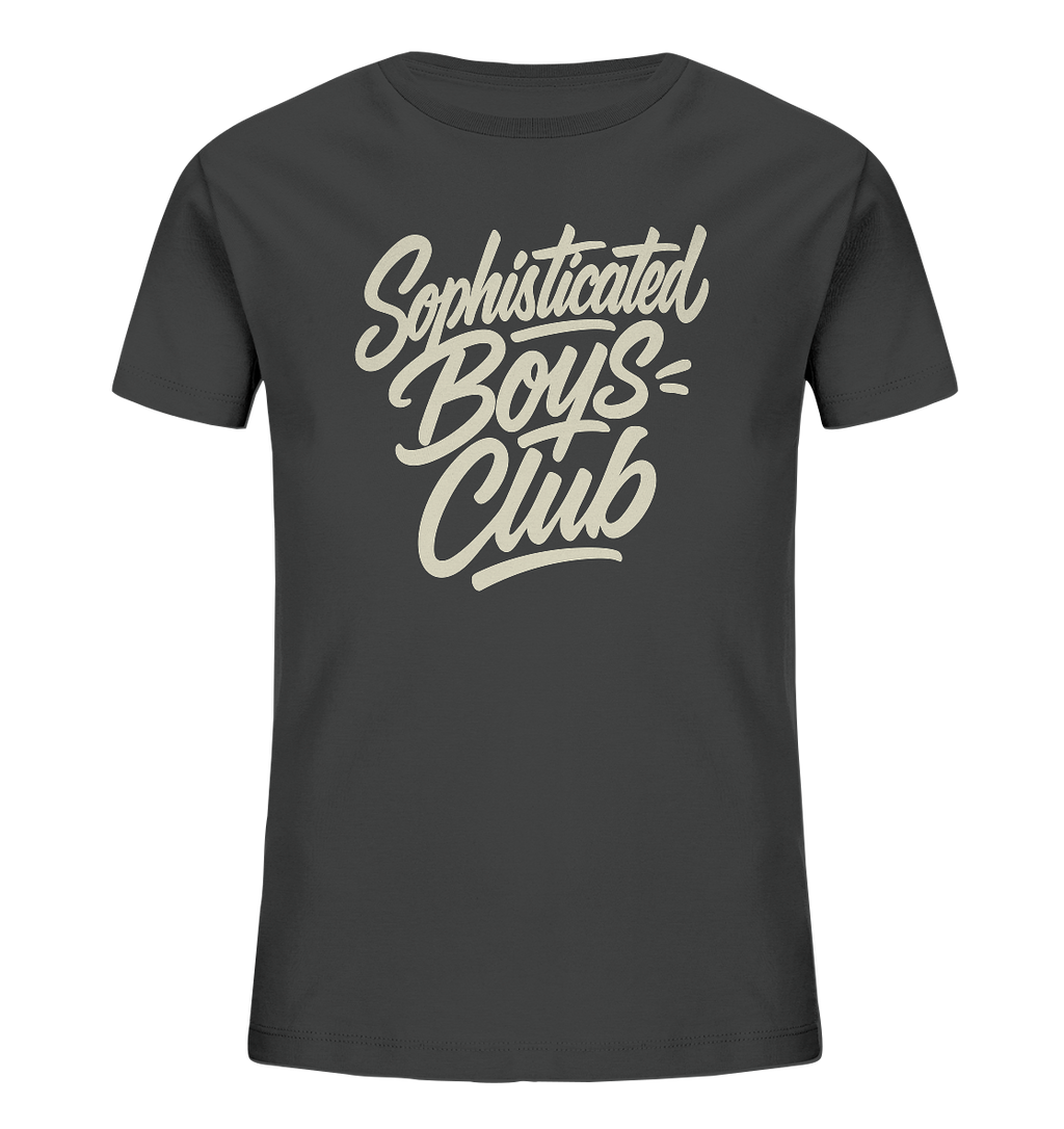 Sophisticated Boys Club - Kids Organic Shirt