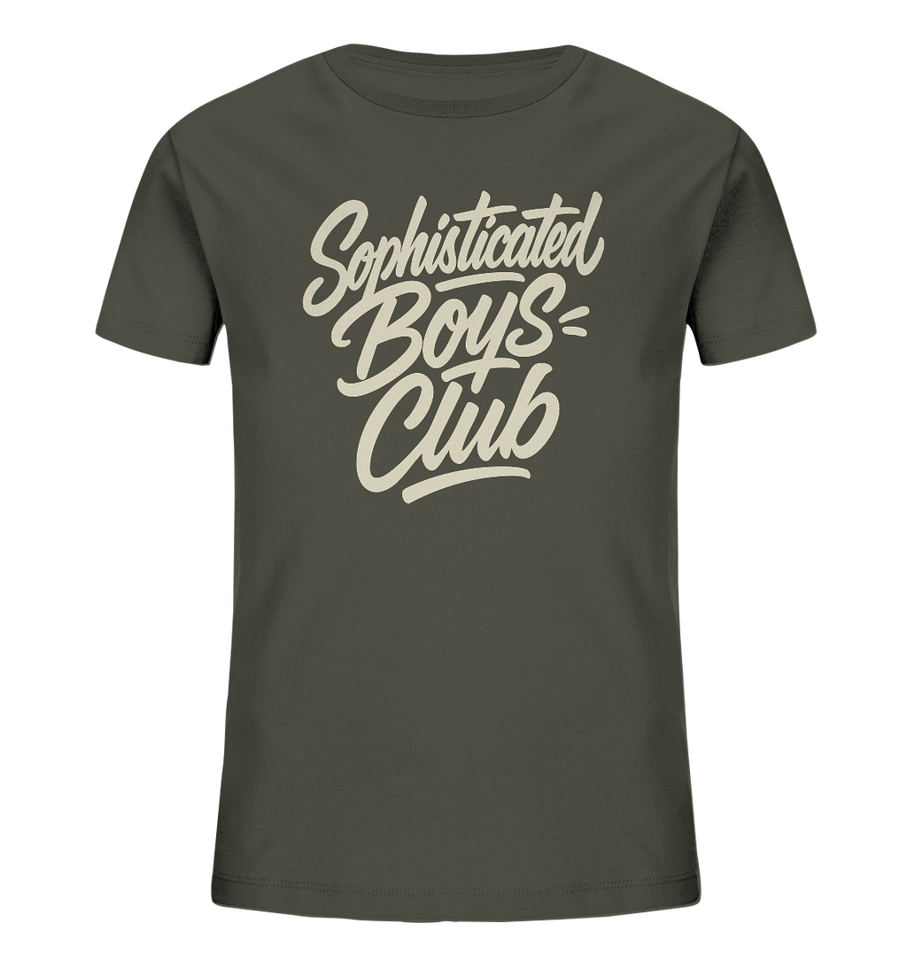 Sophisticated Boys Club - Kids Organic Shirt