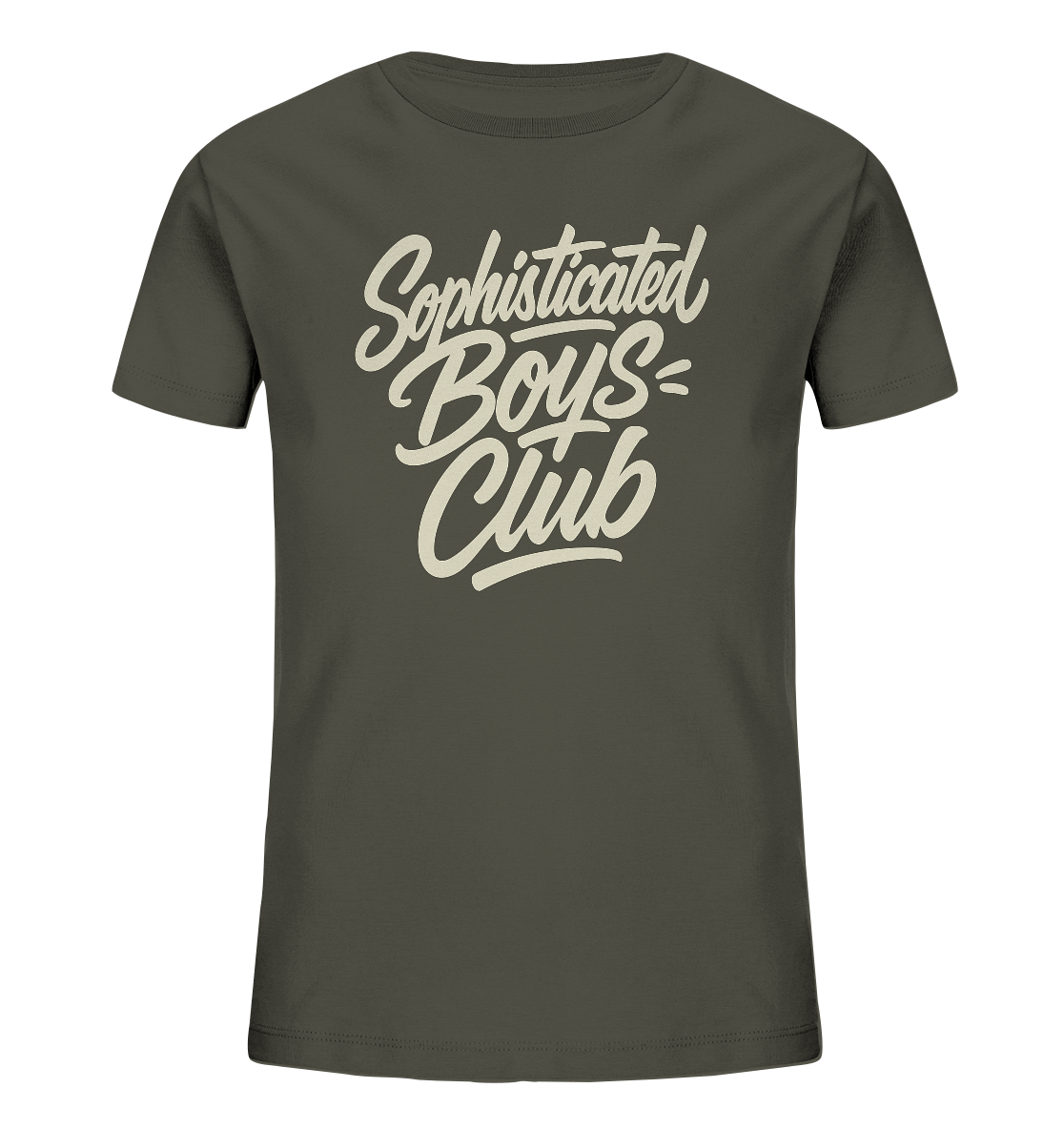 Sophisticated Boys Club - Kids Organic Shirt