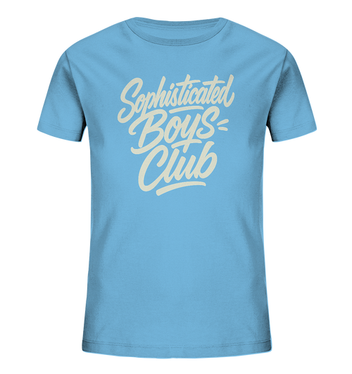 Sophisticated Boys Club - Kids Organic Shirt