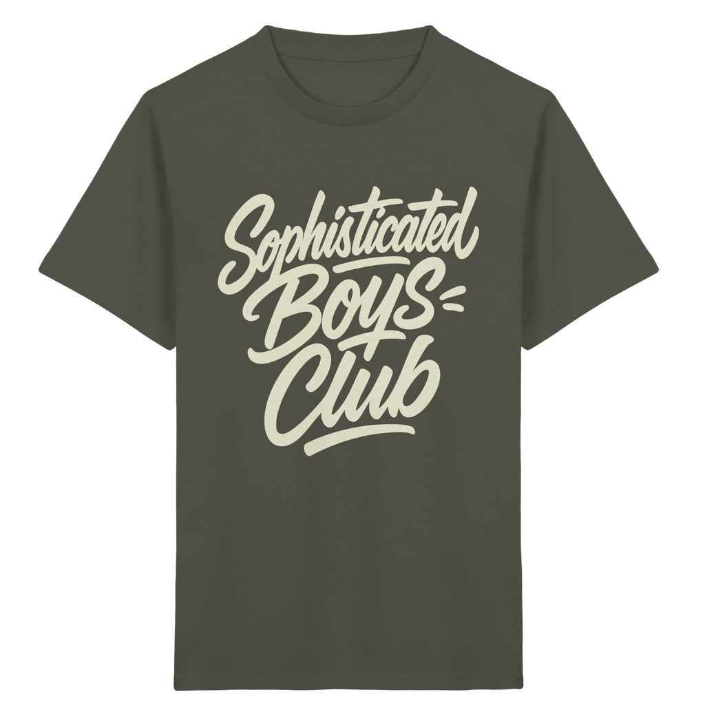 Sophisticated Boys Club - Kids Organic Shirt
