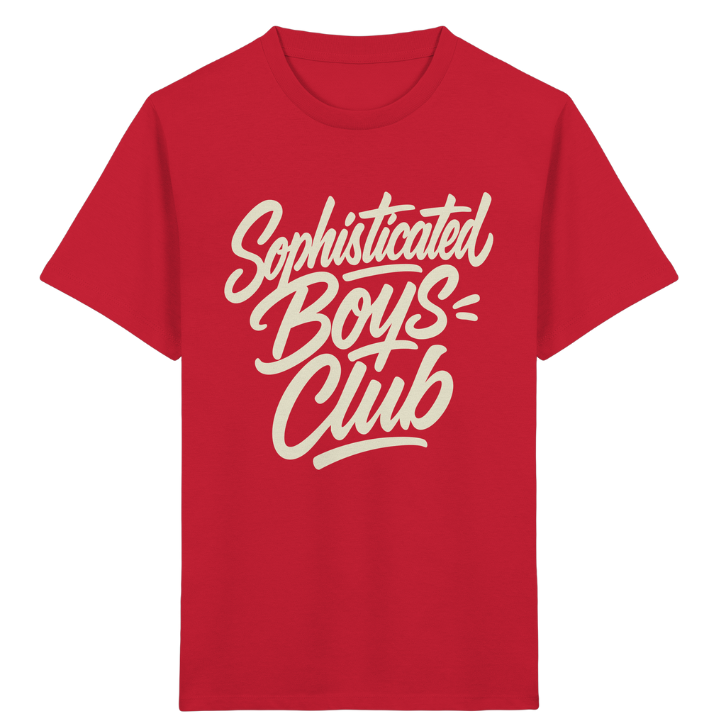 Sophisticated Boys Club - Kids Organic Shirt