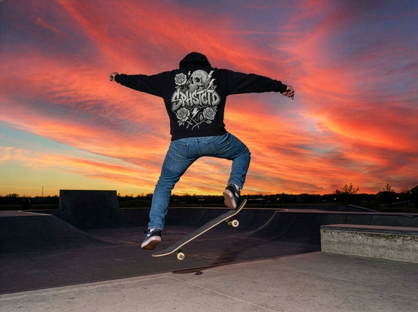 Urban Tattoo Designs 2.0 Organic Hoodie – Teen